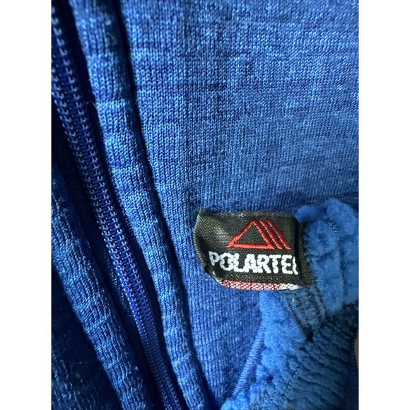 VTG Patagonia Mens XL Regulator R1 Flash Pullover Polartec Waffle Knit Blue USA - Picture 5 of 7
